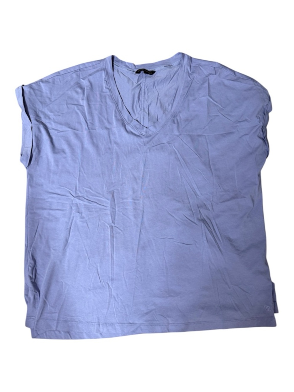 Banana Republic Lavender V-Neck Short Sleeve Tee